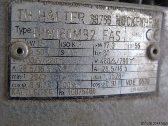 Zentrifugalpumpe Fristam FM 252 C