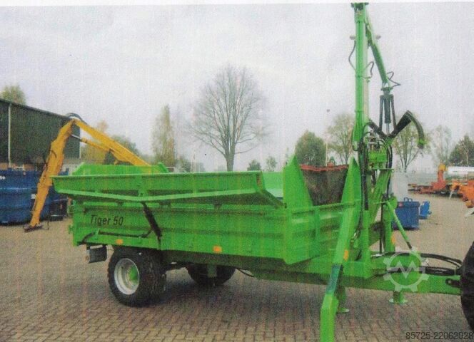 Tipper  Kipper met opbouwkraan