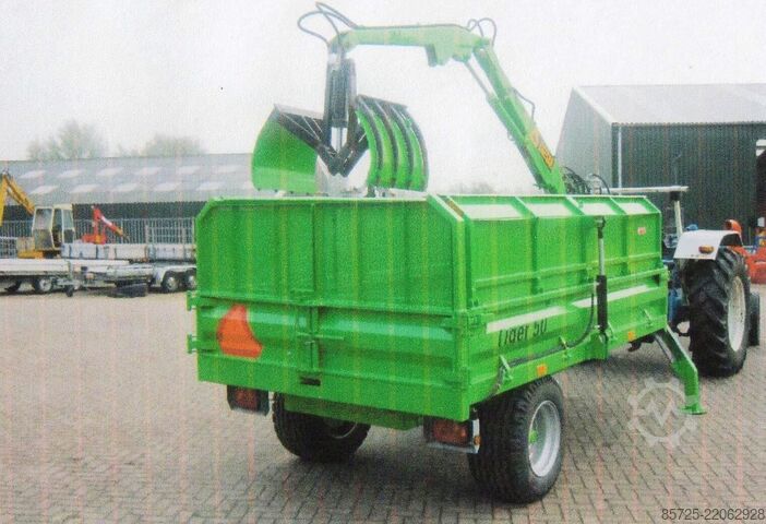 Tipper  Kipper met opbouwkraan