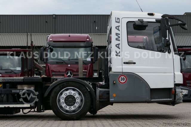 Wechselfahrgestell LKW MERCEDES-BENZ KAMAG WBH 25 P Wiesel BDF Wechselhubwagen