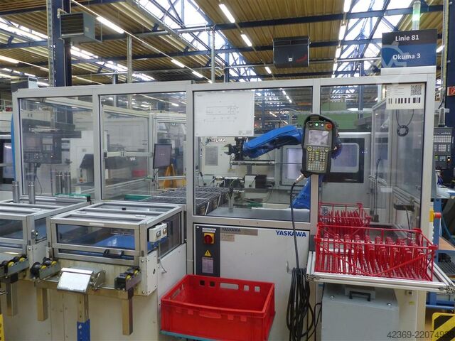 CNC Turning- and Milling Center OKUMA LB 3000EX II-MC1000 Space Turn with Robot loading