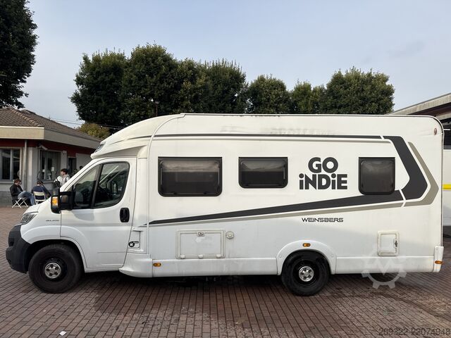 Semi-integrated camper Fiat Ducato Weinsberg Carasuite del 2019 Manual | Fully equipped