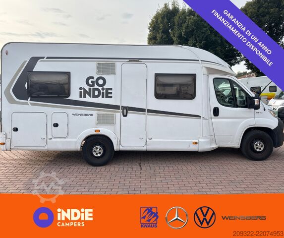Semi-integrated camper Fiat Ducato Weinsberg Carasuite del 2019 Manual | Fully equipped