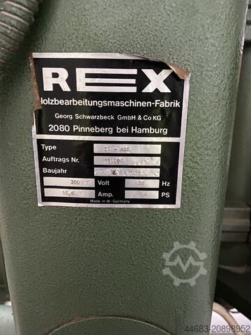 Tenoning machine REX ZS 400