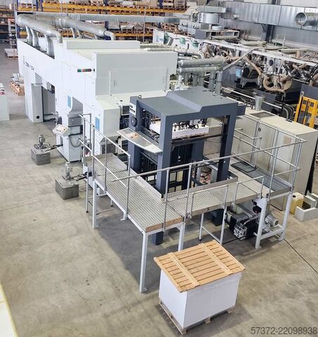 Bogentiefdruckmaschine H. C. Moog 2 TBR 740/1040