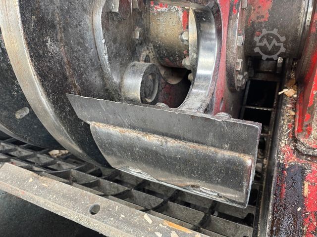 Logging truck MERCEDES-BENZ TUROX 8x8 Eschlböck Biber 92 Holzhacker / 1.512h