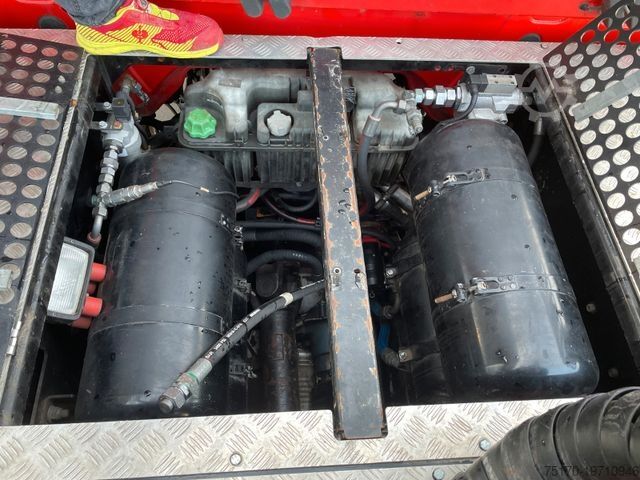 Logging truck MERCEDES-BENZ TUROX 8x8 Eschlböck Biber 92 Holzhacker / 1.512h