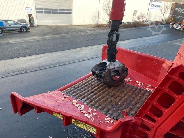 Logging truck MERCEDES-BENZ TUROX 8x8 Eschlböck Biber 92 Holzhacker / 1.512h