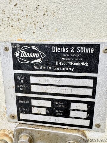 Bowl Lifts Diosna HK224