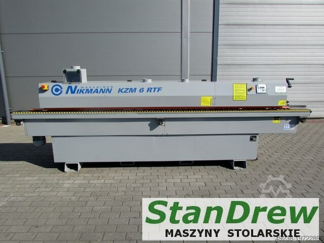 Kantenanleimmaschine mit Vorfräse und Abrundung Stomana KZM 6 RTF