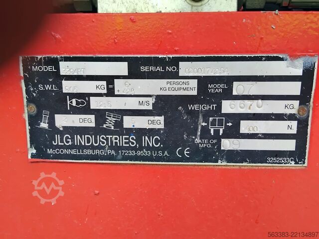 Scissor lift JLG 3394RT