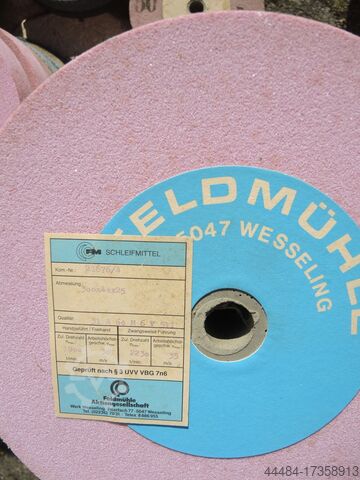 Corundum grinding discs Feldmuehle 