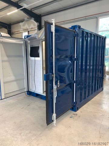 Auflieger-Wechselfahrgestell MAX Container Baustelle Lager Materialcontainer