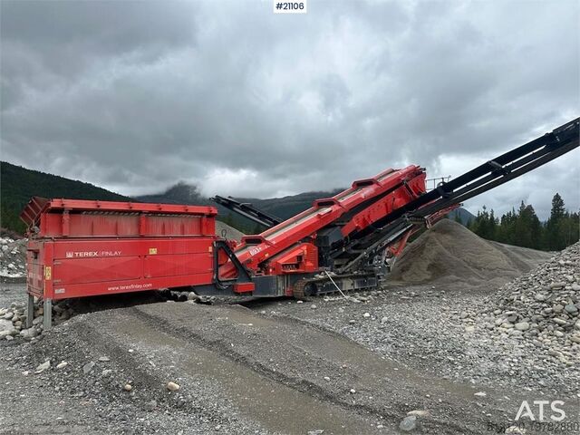 Grading plant Terex Finlay 693+ Screening.