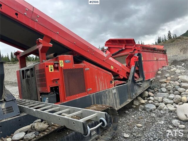 Grading plant Terex Finlay 693+ Screening.