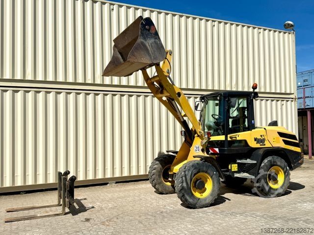 Wheel loader YANMAR V100 / 2019 BJ / Schaufel + Gabel