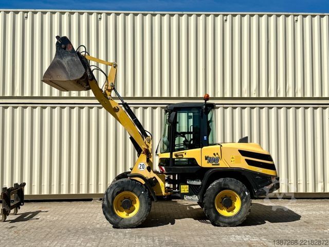 Wheel loader YANMAR V100 / 2019 BJ / Schaufel + Gabel