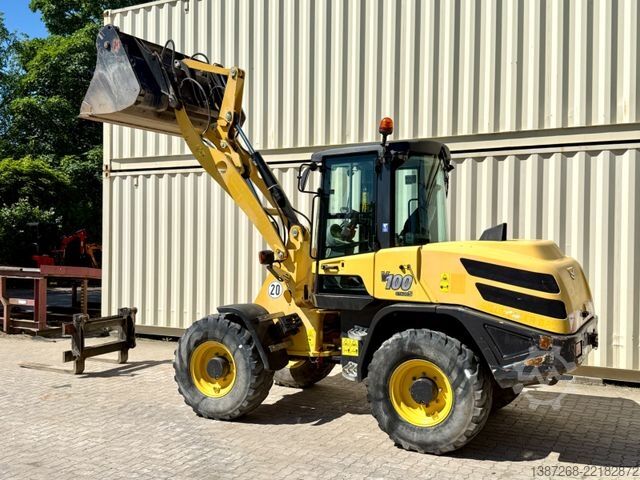 Wheel loader YANMAR V100 / 2019 BJ / Schaufel + Gabel