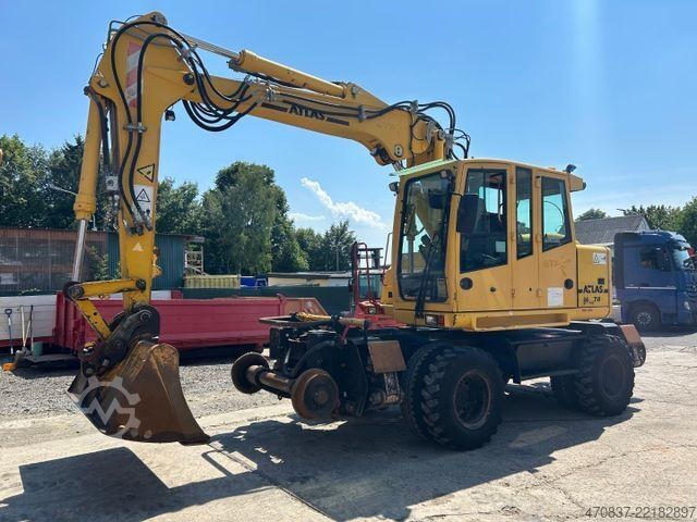 Mobilbagger ATLAS 1404 ZW / Zweiwegebagger