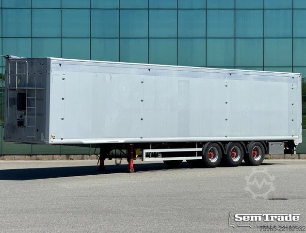 Walking floor semitrailer KRAKER CF200 CF-Z WALKING FLOOR 2X LIFT AXLE DISC BRAKE