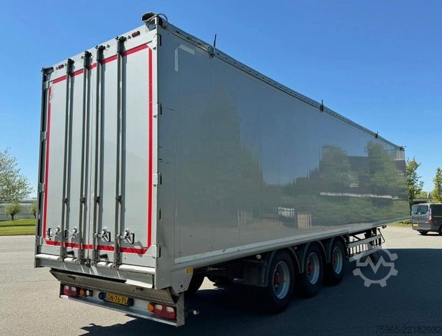Walking floor semitrailer KRAKER CF200 CF-Z WALKING FLOOR 2X LIFT AXLE DISC BRAKE