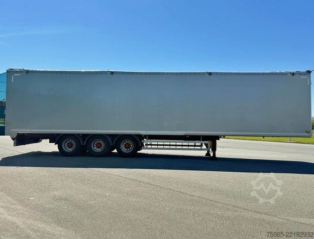 Walking floor semitrailer KRAKER CF200 CF-Z WALKING FLOOR 2X LIFT AXLE DISC BRAKE
