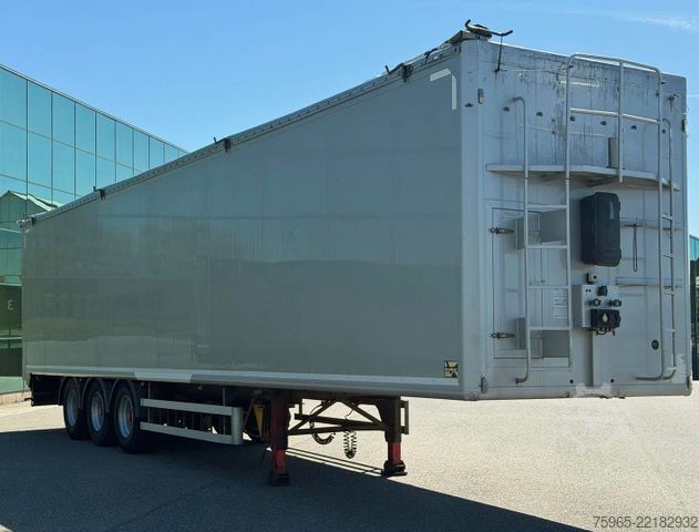 Walking floor semitrailer KRAKER CF200 CF-Z WALKING FLOOR 2X LIFT AXLE DISC BRAKE