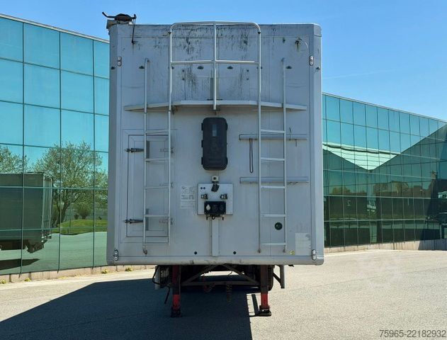 Walking floor semitrailer KRAKER CF200 CF-Z WALKING FLOOR 2X LIFT AXLE DISC BRAKE
