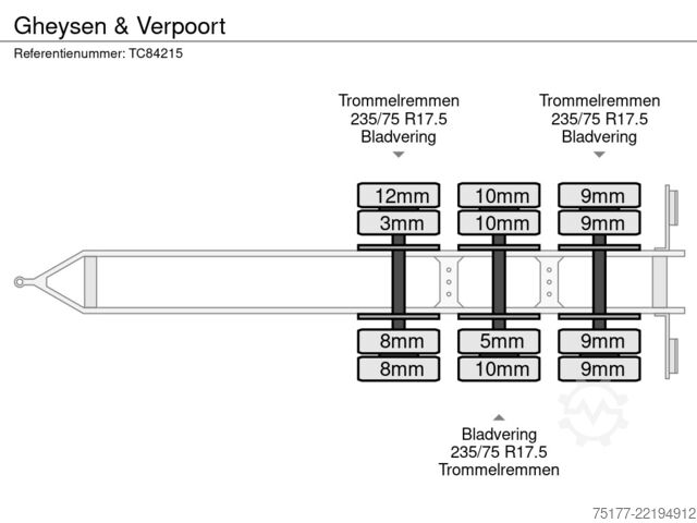 Low loader Gheysen & Verpoort 