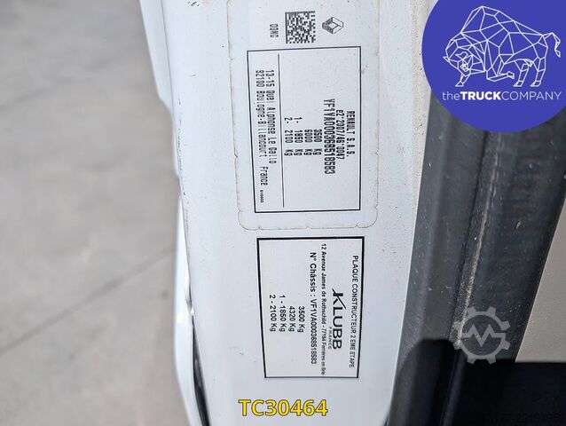 Lifting platform Renault Master 145.35 nacelle klubb