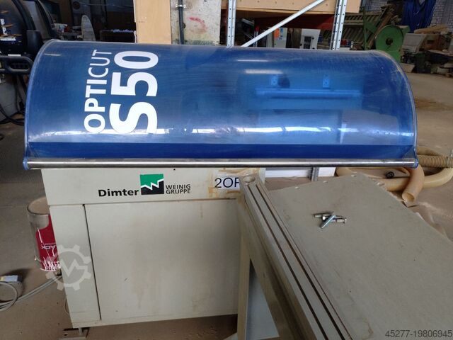 Cross cut line Weinig Dimter Opticut S-50