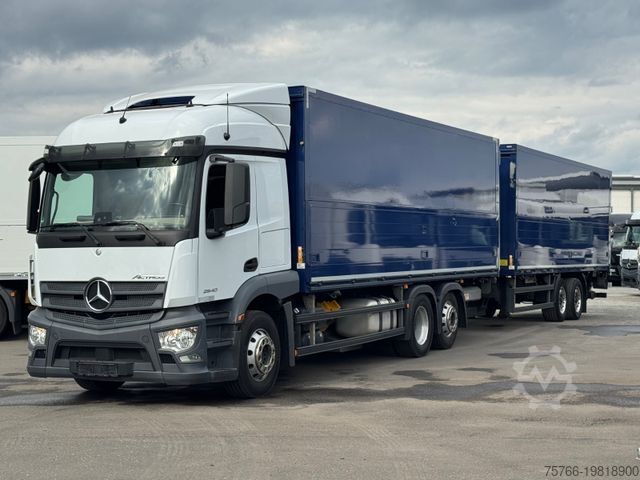 Beverage truck MERCEDES-BENZ ACTROS 2540 L/ 2 x LBW / LENKACHSE / KOMPLETTZUG