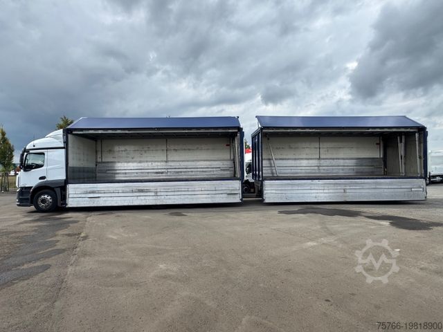 Beverage truck MERCEDES-BENZ ACTROS 2540 L/ 2 x LBW / LENKACHSE / KOMPLETTZUG