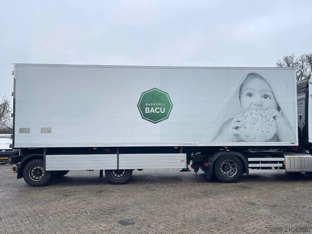 Refrigerated/frozen transport Pacton LZV    Sliding chassis for 2nd trailer connecti...