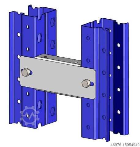Hochregallager Palettenregal Regal Kimer Regalverbinder / für Regalabstand: ca. 200 mm