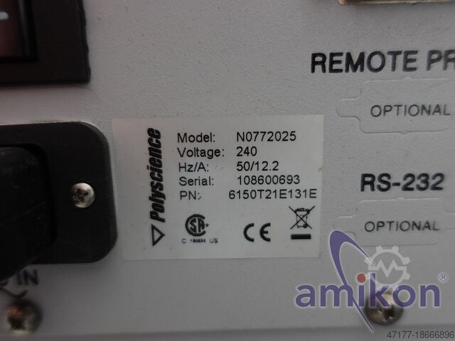 Spectrometer with cooler, S10 autosampler Perkin Elmer Optima 7300 V