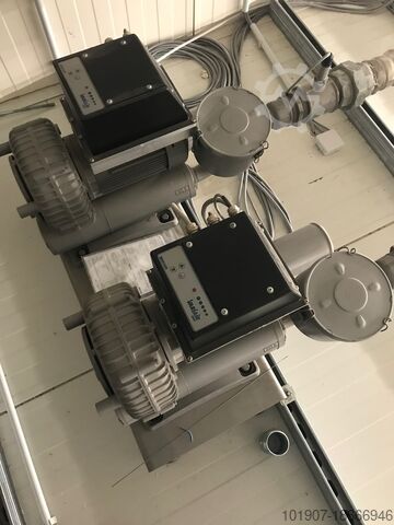 Ausrollmaschine Fritsch Gabelwickler mit Papierschneider