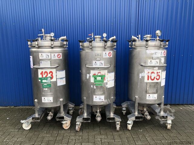 Stainless steel tank Pressure vessel Container 10465