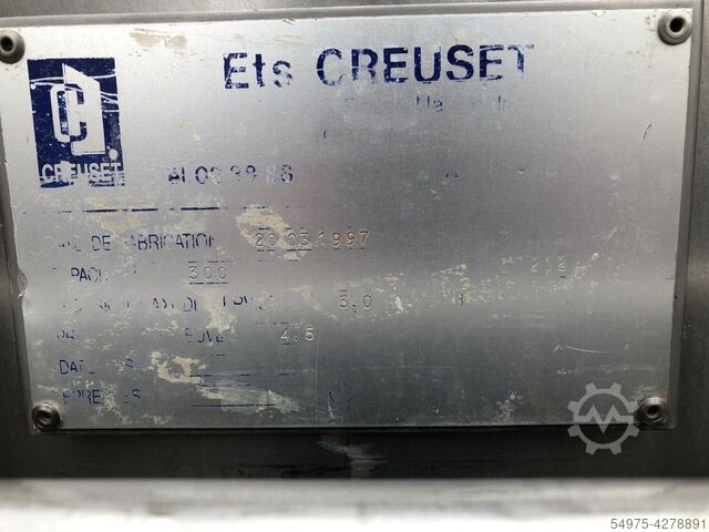 Stainless steel tank Pressure vessel Container 10465