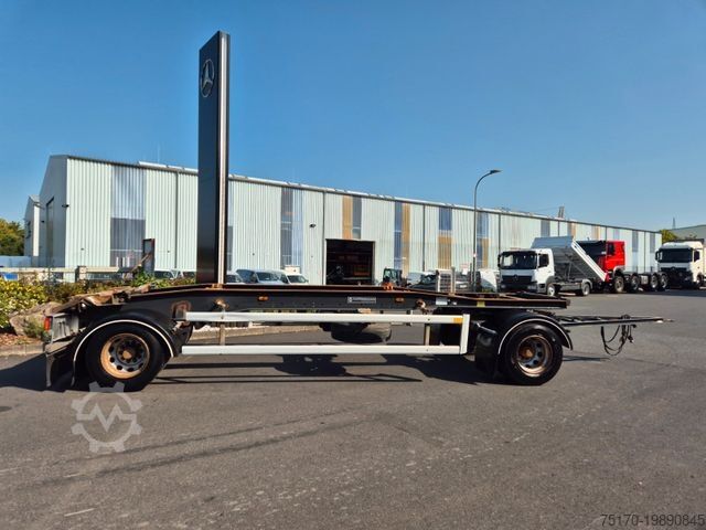Chassis trailer HÜFFERMANN HSA 18.70 P BPW 14.582kg Nutzlast