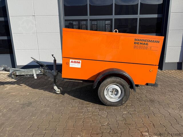 Kompressor Demag SC50DS-1 Baukompressor 4 Zylinder 7 Bar