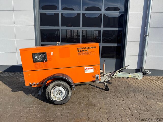 Kompressor Demag SC50DS-1 Baukompressor 4 Zylinder 7 Bar