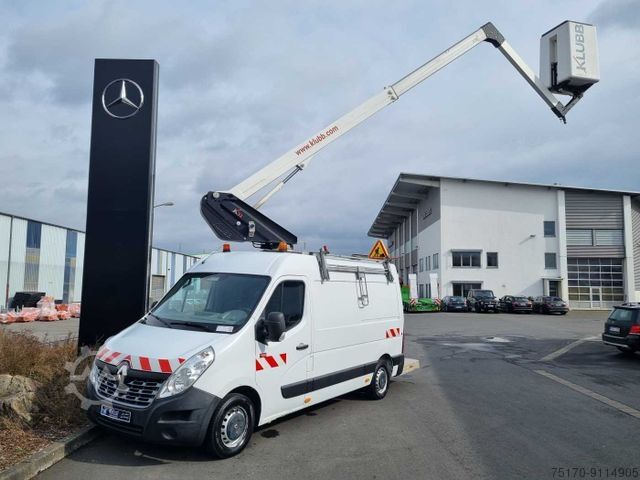 Working platform truck RENAULT Master 2.3 dCi / KLUBB K32, 12,5m