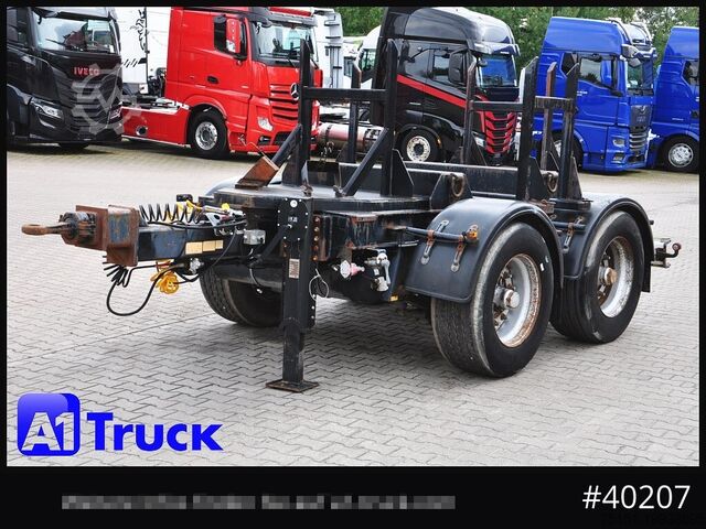 Open trailer HUEFFERMANN HTA1800, Ballast, BPW Achsen, Luft