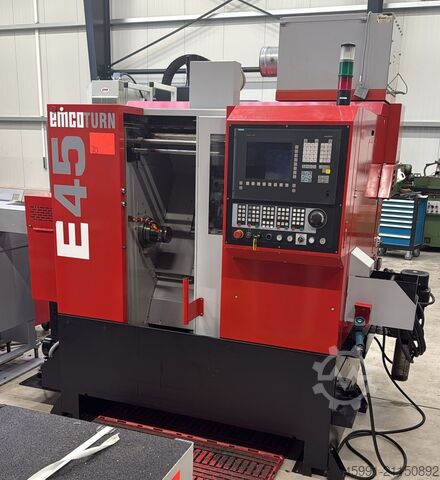 CNC-Drehmaschine Emco EMCOTURN E45 with barfeeder