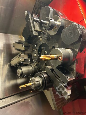 CNC lathe Emco EMCOTURN E45 with barfeeder