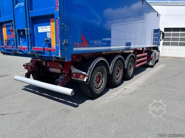 Tipper semitrailer STAS Getreidekipper Alu Kastenmulde S300CX