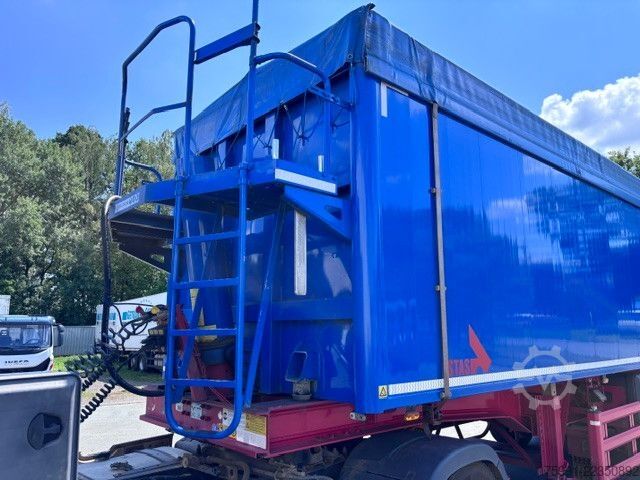 Tipper semitrailer STAS Getreidekipper Alu Kastenmulde S300CX