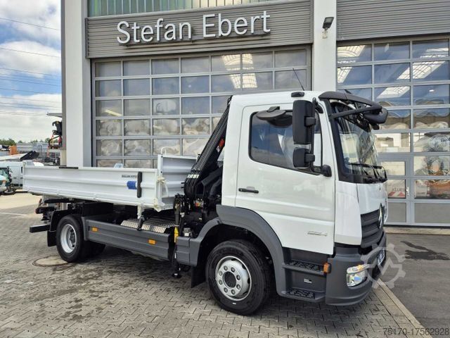 Kipper LKW MERCEDES-BENZ Atego 1224 KK Kipper+Kran+Funk+Greifersteuerung
