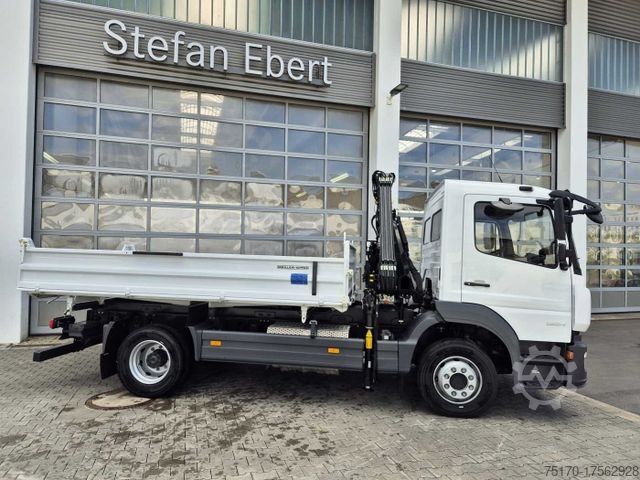 Kipper LKW MERCEDES-BENZ Atego 1224 KK Kipper+Kran+Funk+Greifersteuerung